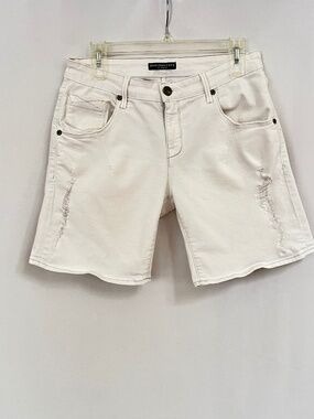 Denimocracy Los Angels Denim Shorts Distressed white Size 26